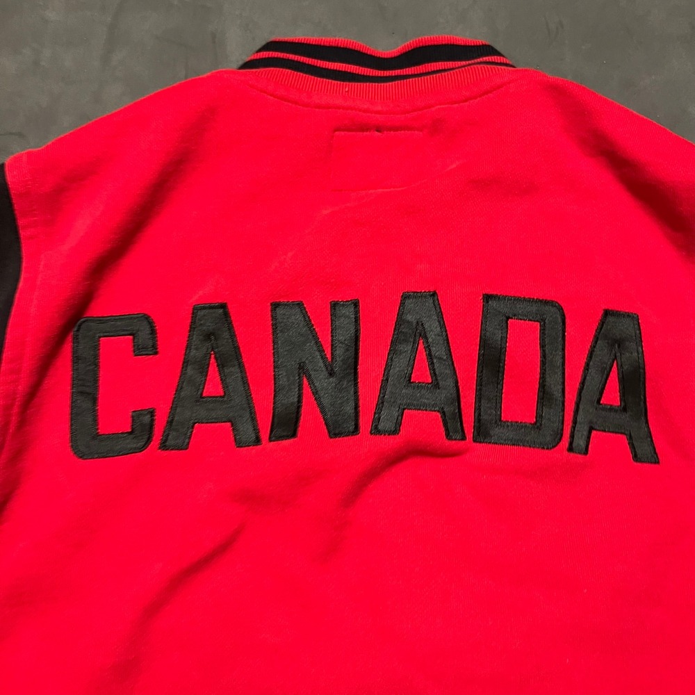 Roots Varsity Jacket Mens Large Red 2014 Canada Olympic Collection - Picture 8 of 10